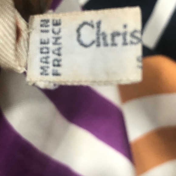 CHRISTIAN DIOR silk scarf - Picture 11 of 11